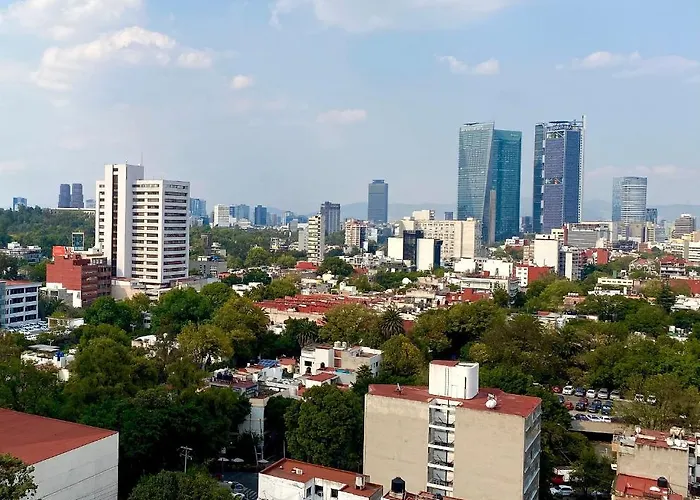 Penthouse Con La Mejor Vista De Cdmx, 6 Personas, Gym Y 2 Parkings Apartamento México DF