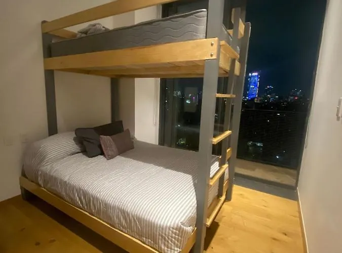 Penthouse Con La Mejor Vista De Cdmx, 6 Personas, Gym Y 2 Parkings *