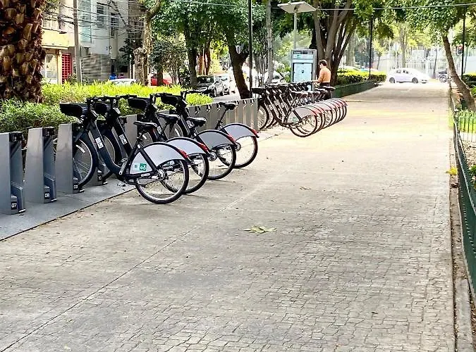 Penthouse Con La Mejor Vista De Cdmx, 6 Personas, Gym Y 2 Parkings Apartamento *